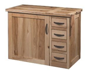 Mission Sewing Cabinet by Timberside Woodworking