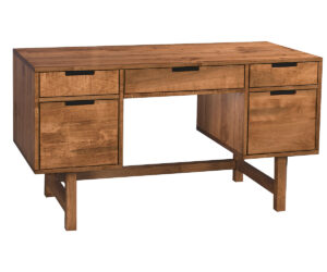 Mid Century Writing Desk by Timberside Woodworking