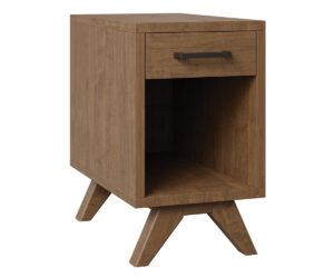 Mid Century Chairside Table by Timberside Woodworking