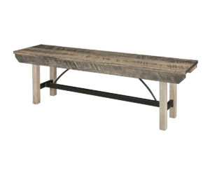 Arcadia 60″ Trestle Bench by Hilltop Hickory Furniture