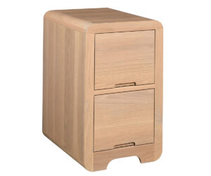Europa File Cabinet – Two Drawers by Ashery Oak