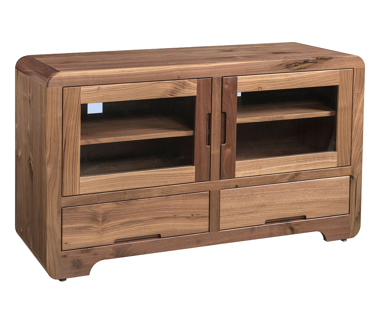 Europa TV Stand - 50"W by Ashery Oak