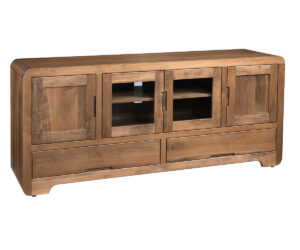 Europa TV Stand – 70″W by Ashery Oak
