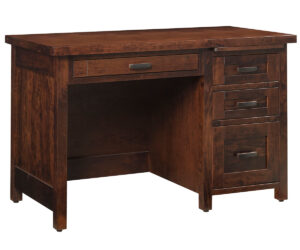 Sante Fe Single Pedestal Desk by Ashery Oak