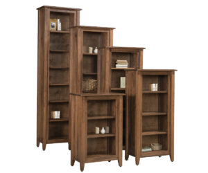 Ventura Open Bookcase by Ashery Oak