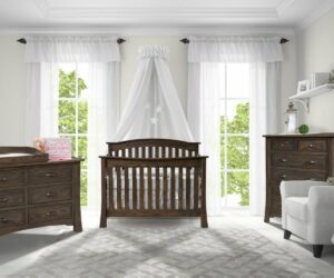 Addison Crib Collection by Old Town Oak