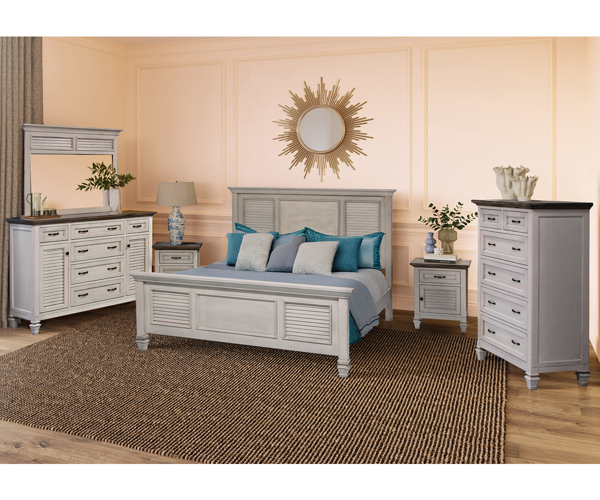 Coastal Retreat Bedroom Collection by Brookside Home Furnishings