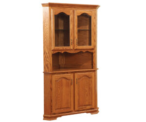 Heritage Corner Hutch by Brookside Home Furnishings