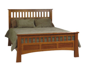 Bridgeport Antique Mission Bed by Brookside Home Furnishings