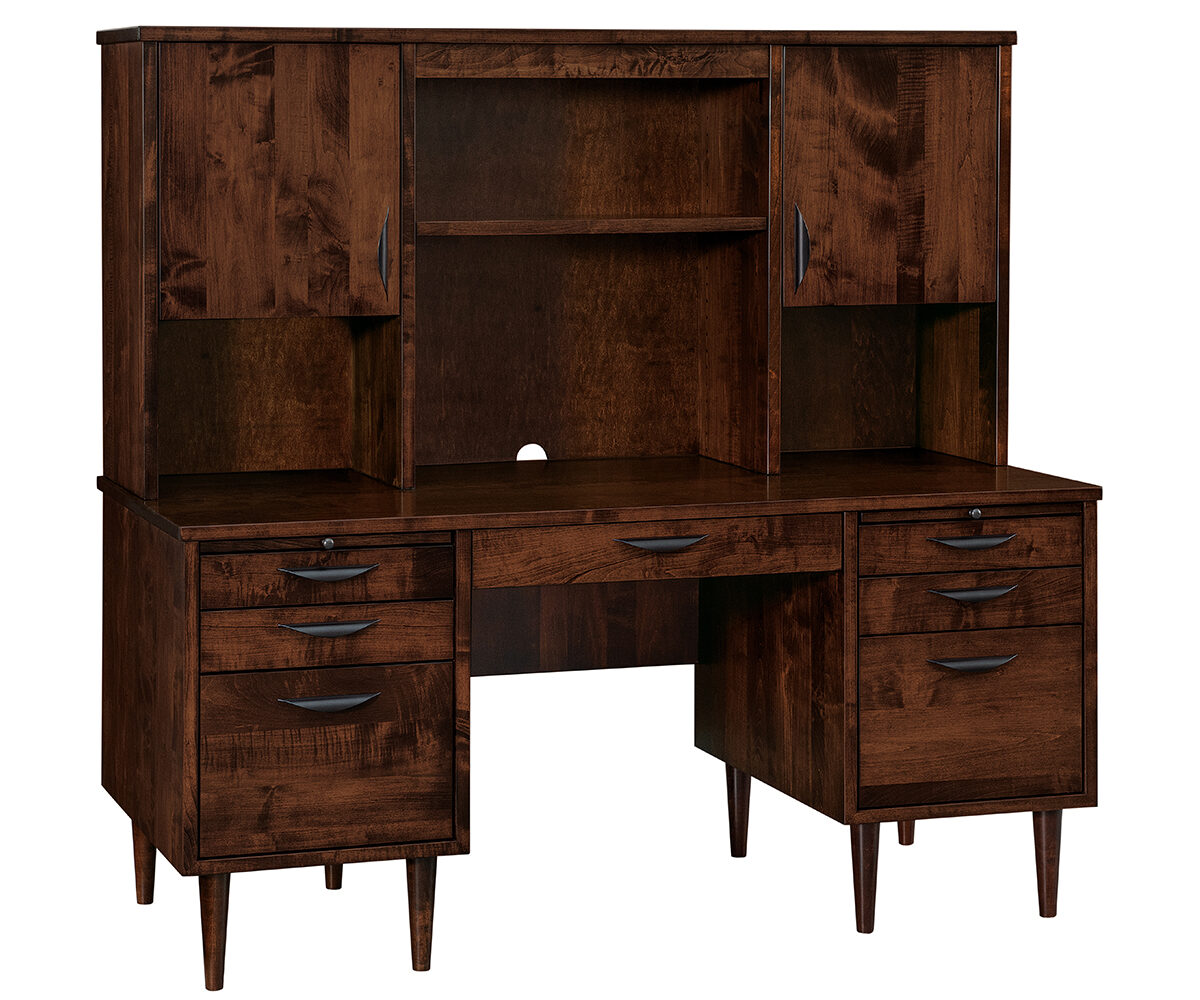 Century Desk & Topper by Crystal Valley Hardwoods