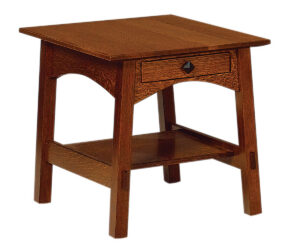McCoy Open End Table by Crystal Valley Hardwoods