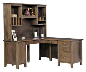 Manhattan Corner Desk & Hutch by Dutch Creek Design