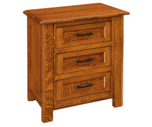 Hudson 3 Drawer Nightstand by Elite Designs