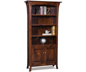 Ensenada Bookcase – 80″H by Forks Valley Woodworking