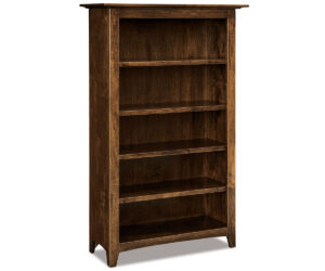 Dover Bookcase – 60″H by Forks Valley Woodworking