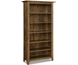 Dover Bookcase – 72″H by Forks Valley Woodworking