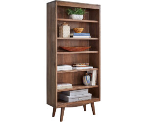 Marina Bookcase – 72″H by Forks Valley Woodworking