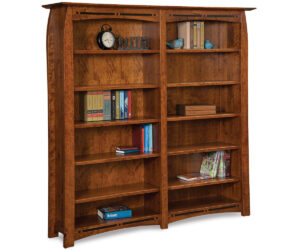 Boulder Creek Double Bookcase by Forks Valley Woodworking