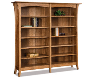 Ensenada Double Bookcase by Forks Valley Woodworking
