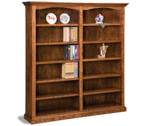 Hoosier Heritage Double Bookcase by Forks Valley Woodworking