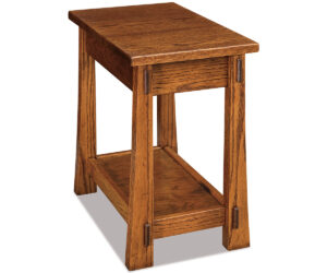 Modesto Chair Side End Table by Forks Valley Woodworking