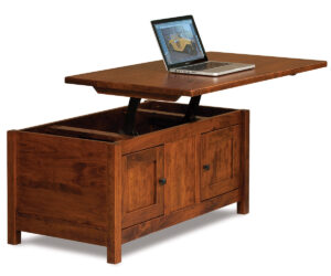 Centennial Enclosed Lift Top Coffee Table by Forks Valley Woodworking