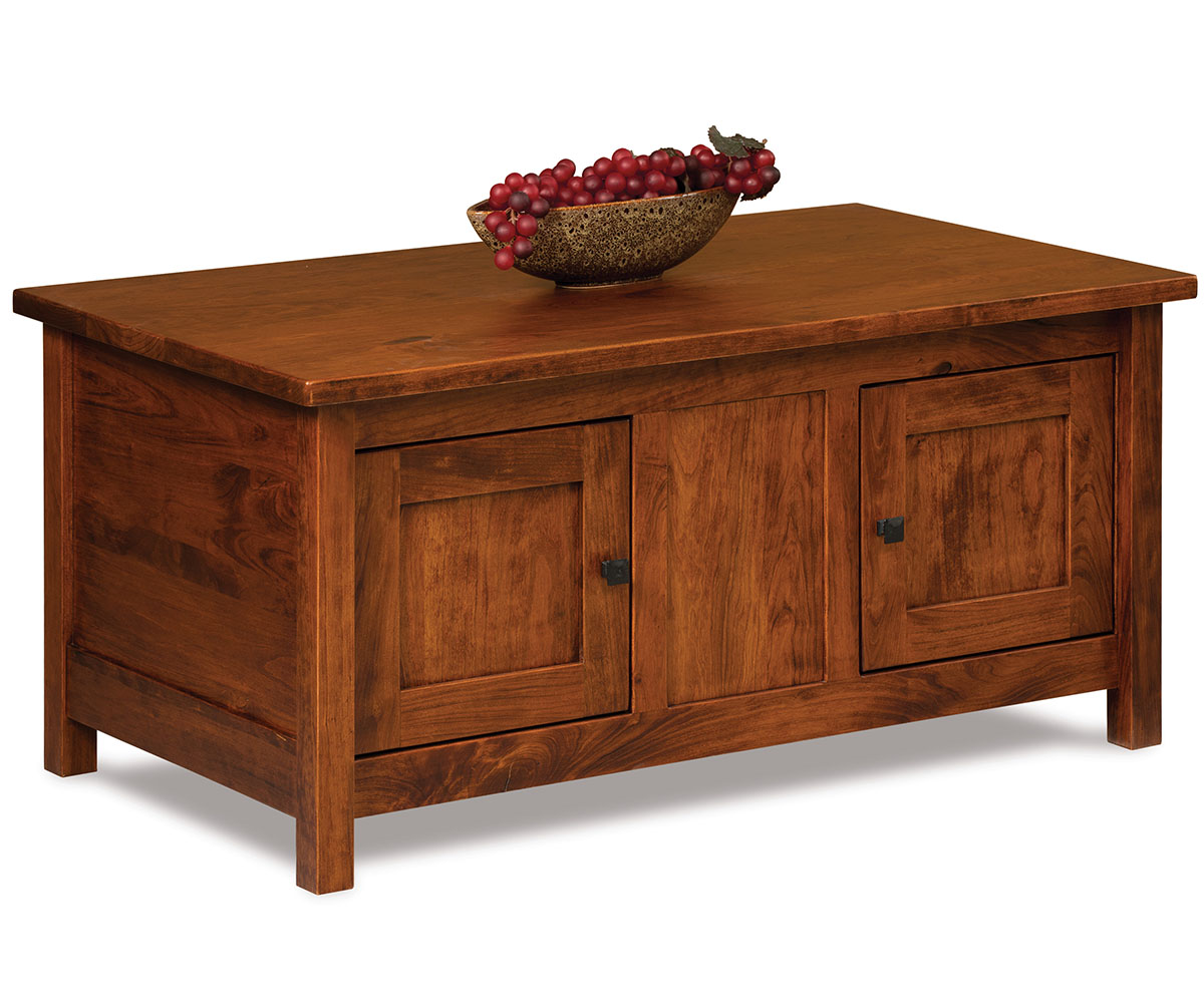 Centennial Enclosed Coffee Table by Forks Valley Woodworking