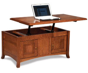 Carlisle Enclosed Lift Top Enclosed Coffee Table by Forks Valley Woodworking