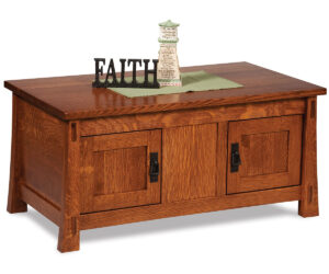 Modesto Enclosed Coffee Table by Forks Valley Woodworking