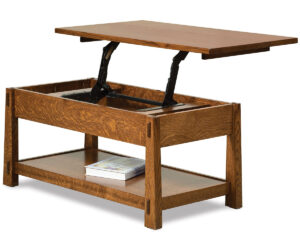 Modesto Lift-Top Coffee Table by Forks Valley Woodworking