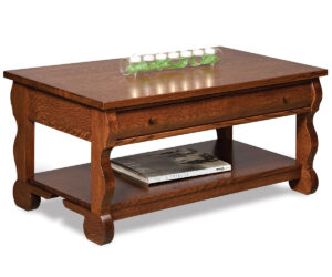 Old Classic Sleigh Coffee Table by Forks Valley Woodworking