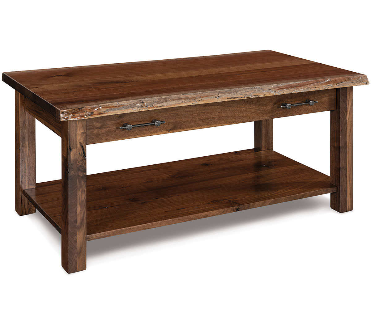 Timbra Coffee Table - Live Edge by Forks Valley Woodworking