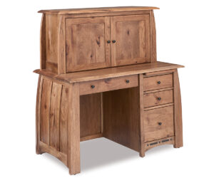 Boulder Creek Desk With Hutch by Forks Valley Woodworking