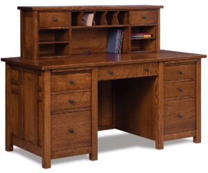 Kascade Desk With Topper by Forks Valley Woodworking