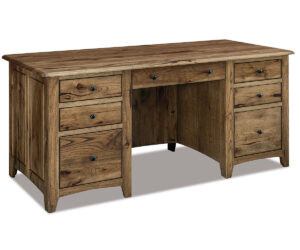 Dover Desk – Finished Back by Forks Valley Woodworking