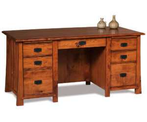 Grant Curved Top Desk by Forks Valley Woodworking