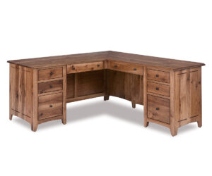 Dover L Desk by Forks Valley Woodworking