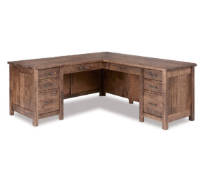 Houston L Desk by Forks Valley Woodworking