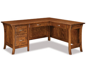 Ensenada L Desk by Forks Valley Woodworking