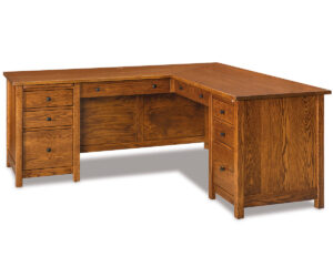 Centennial L Desk by Forks Valley Woodworking