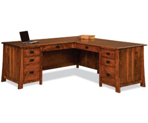 Grant L Desk by Forks Valley Woodworking