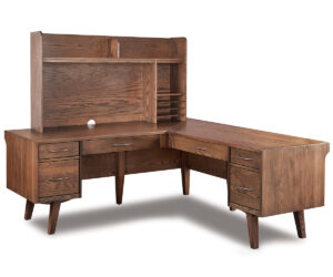 Marina L Desk & Hutch by Forks Valley Woodworking