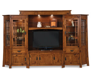 Modesto 6pc Wall Unit by Forks Valley Woodworking