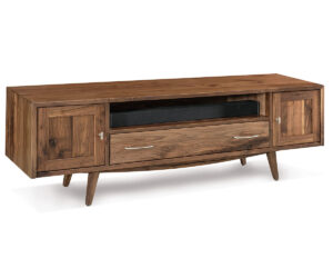 Marina Media Stand – 72″W by Forks Valley Woodworking