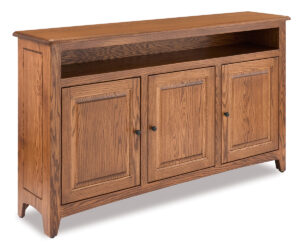 Dover Media Stand – 61″W by Forks Valley Woodworking