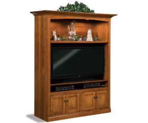 Manhattan Mission Wall Unit by Forks Valley Woodworking