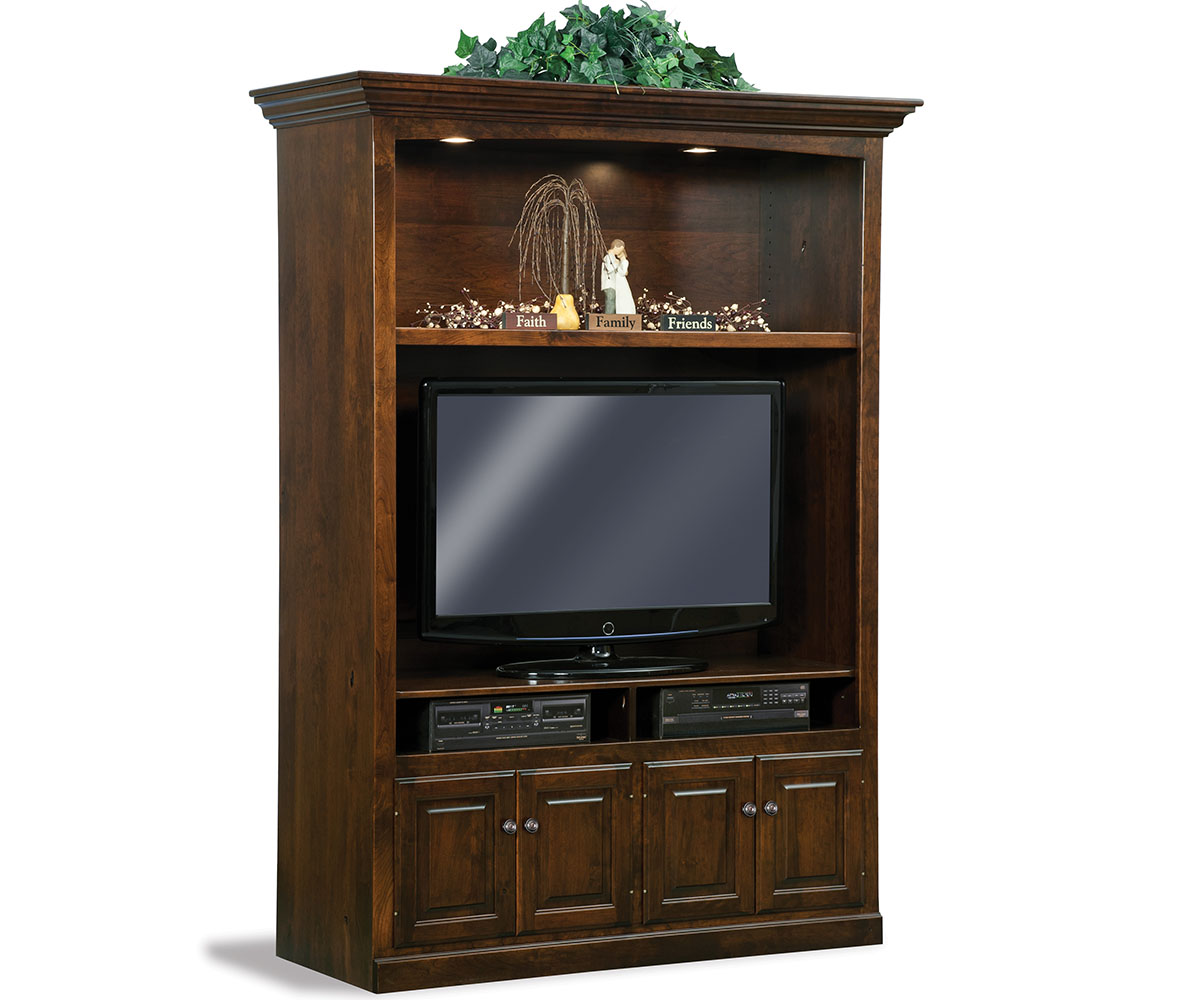 Victorian Wall Unit by Forks Valley Woodworking