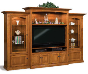 Manhattan Mission 3pc Wall Unit by Forks Valley Woodworking