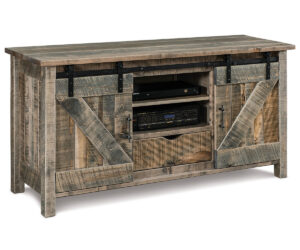 Houston Media Stand – 60″W by Forks Valley Woodworking