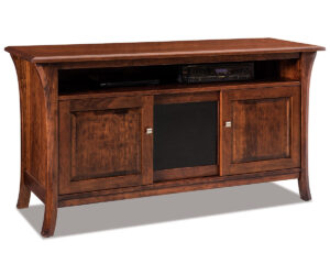 Ensenada Media Stand – 63″W by Forks Valley Woodworking